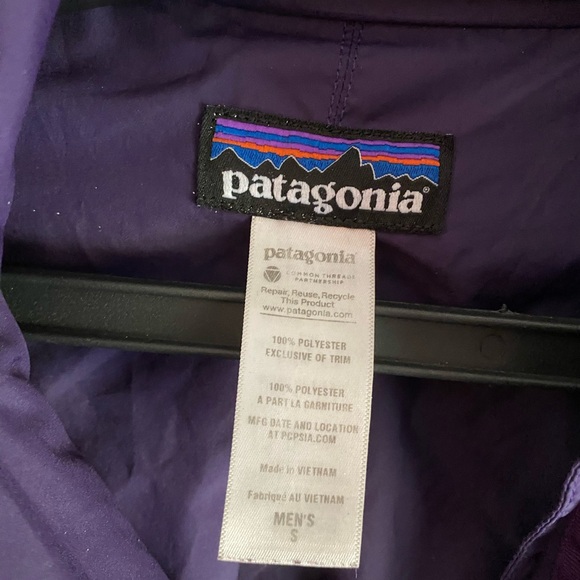 Patagonia vintage Fleece Jacket Purple and Gray synchilla Aztec Arc’Teryx - Picture 3 of 5